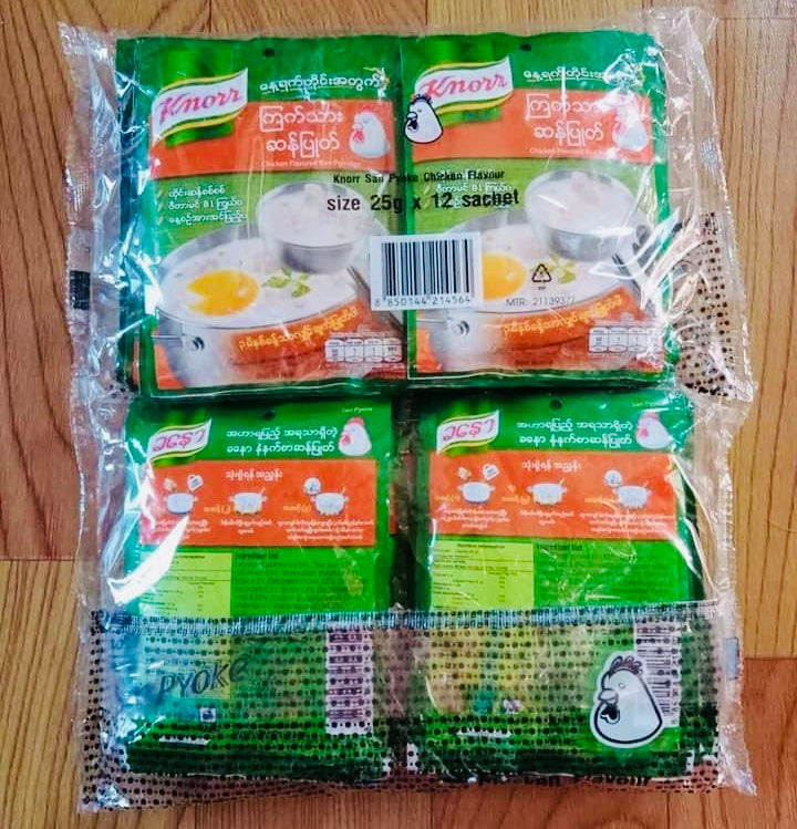 Knorr ခနောဆန်ပြုတ် (12 packs )